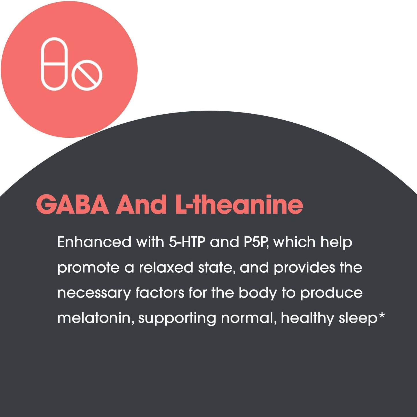 Allergy Research Group Zen Sleep – GABA L-Theanine Sleep Supplement with 5-HTP, P5P, and Vitamin B6 | 60 Vegetarian Capsules