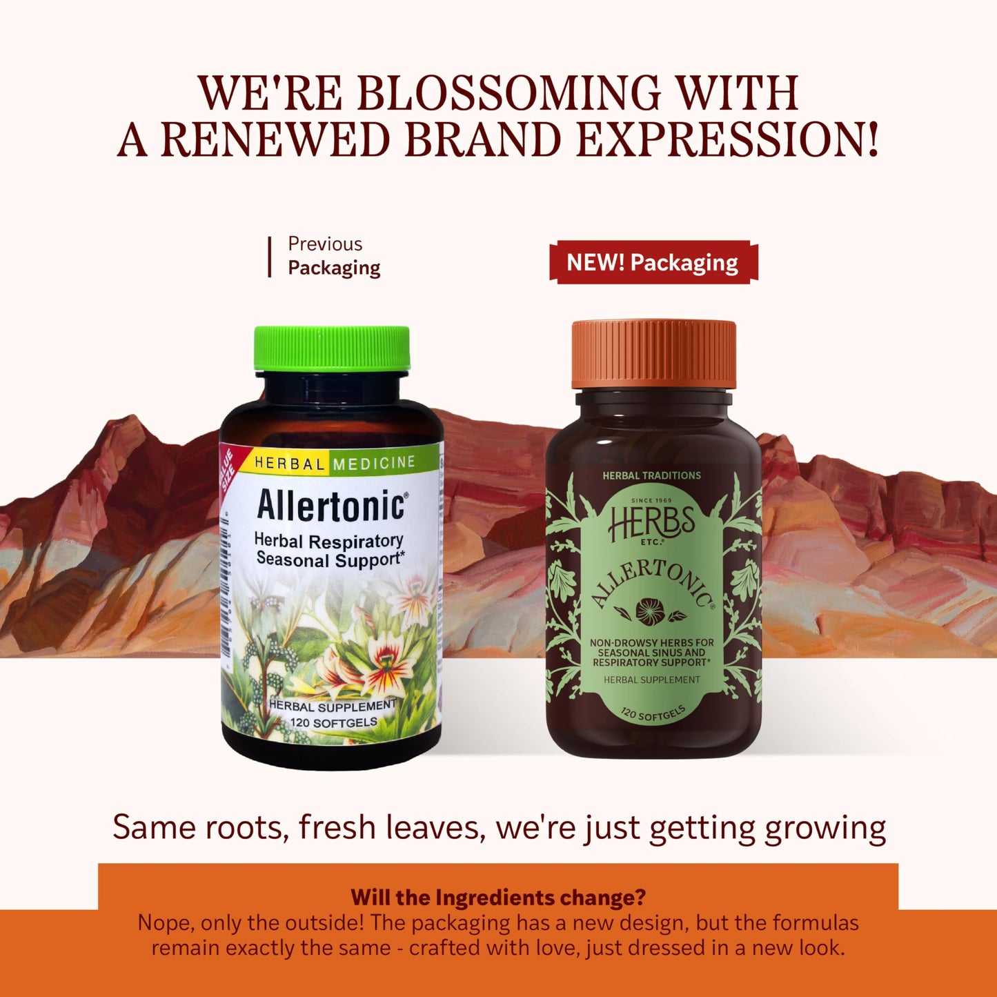 Herbs Etc. Allertonic – Healthy Breathing Support, 120 Softgels