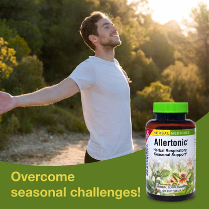 Herbs Etc. Allertonic – Healthy Breathing Support, 120 Softgels