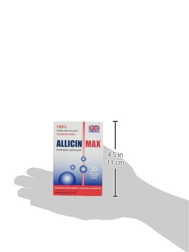 Allicin Max 30 Veg Caps | Garlic Allicin Supplement