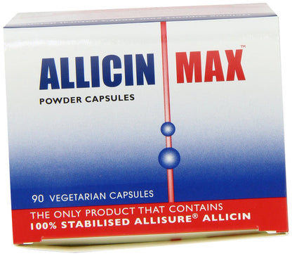 Allicin Max 100% Pure Allicin - 30 Veg Capsules
