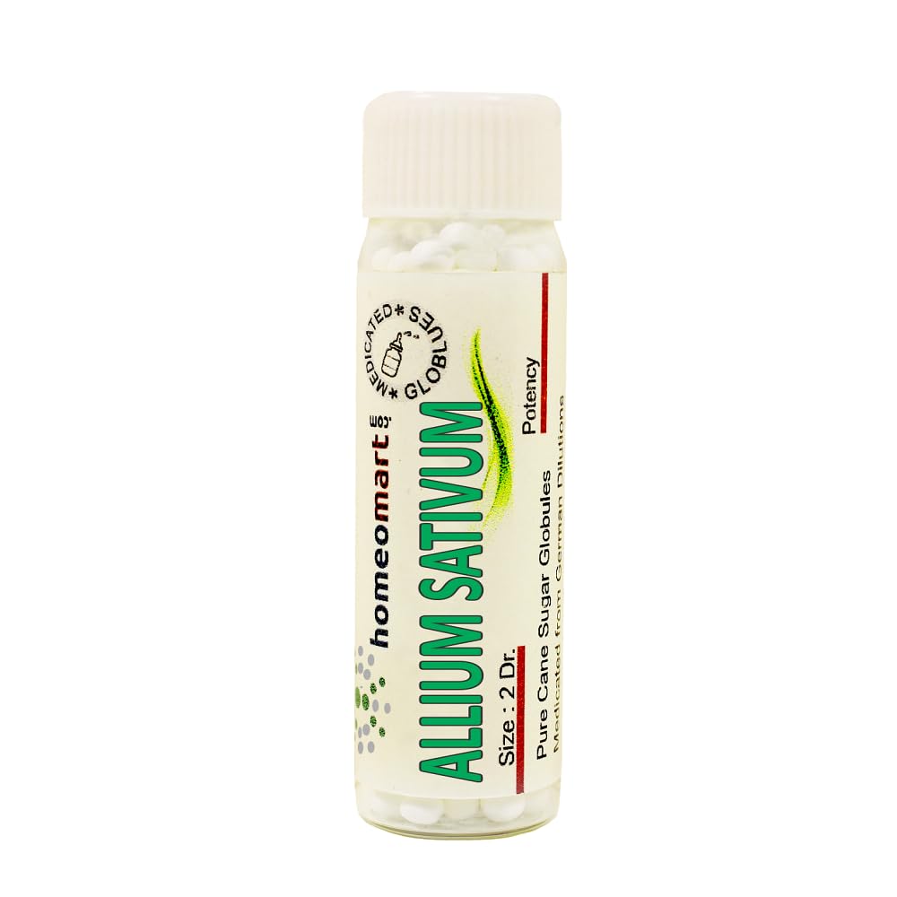 Allium Sativum Homeopathy Pellets 30C – Pack of 3 | Homeomart