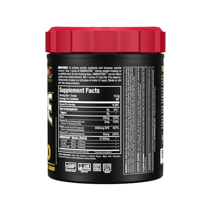 ALLMAX AMINOCORE BCAA Pineapple Mango – 945 g, 90 Servings, Sugar Free | No Fillers