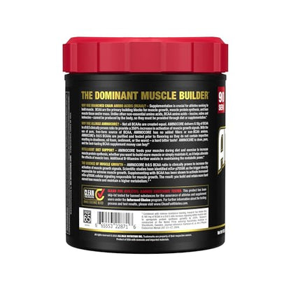 ALLMAX AminoCORE BCAA Blue Raspberry Powder – 945 g, 90 Servings, 8.18 g BCAAs per Serving, Sugar Free, Instantized + B Vitamins