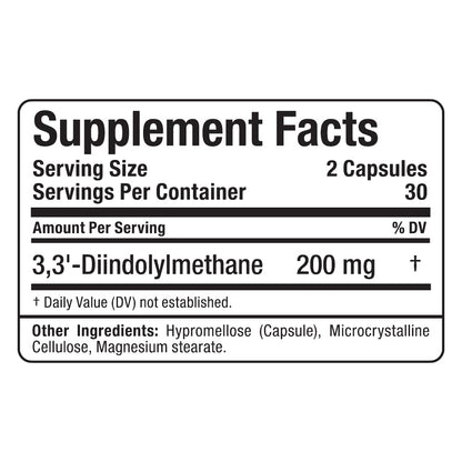 ALLMAX Essentials DIM – 60 Veggie Caps (100 mg) | Vegan Hormonal Support