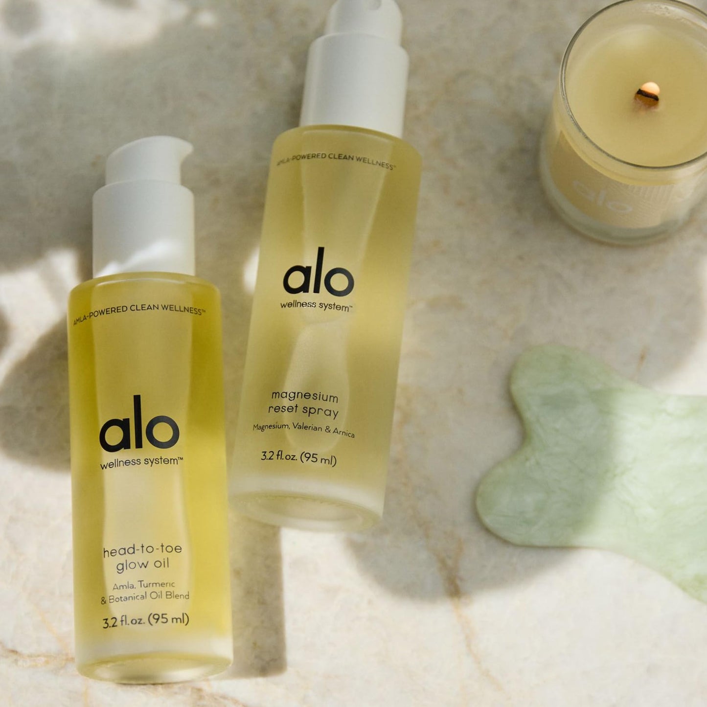 Alo Magnesium Reset Body Spray – Sleep Support & Natural Stress Relief | Made in USA, 3.2 oz