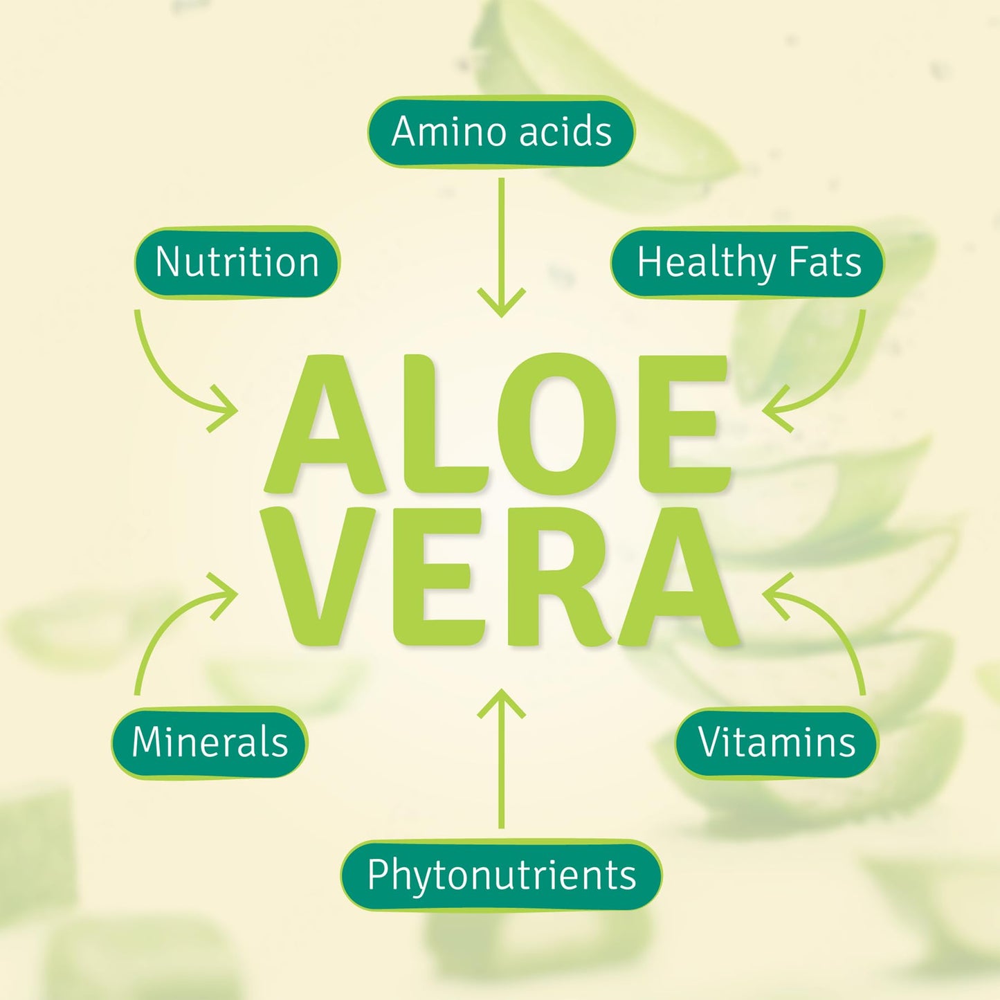 Aloe Life Whole Leaf Aloe Vera Juice Organic Cherry Berry 32 oz (2-Pack)
