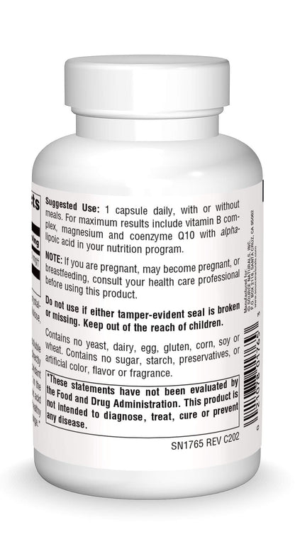 Source Naturals Alpha Lipoic Acid 300 mg | Supports Sugar Metabolism & Energy (120 Capsules)