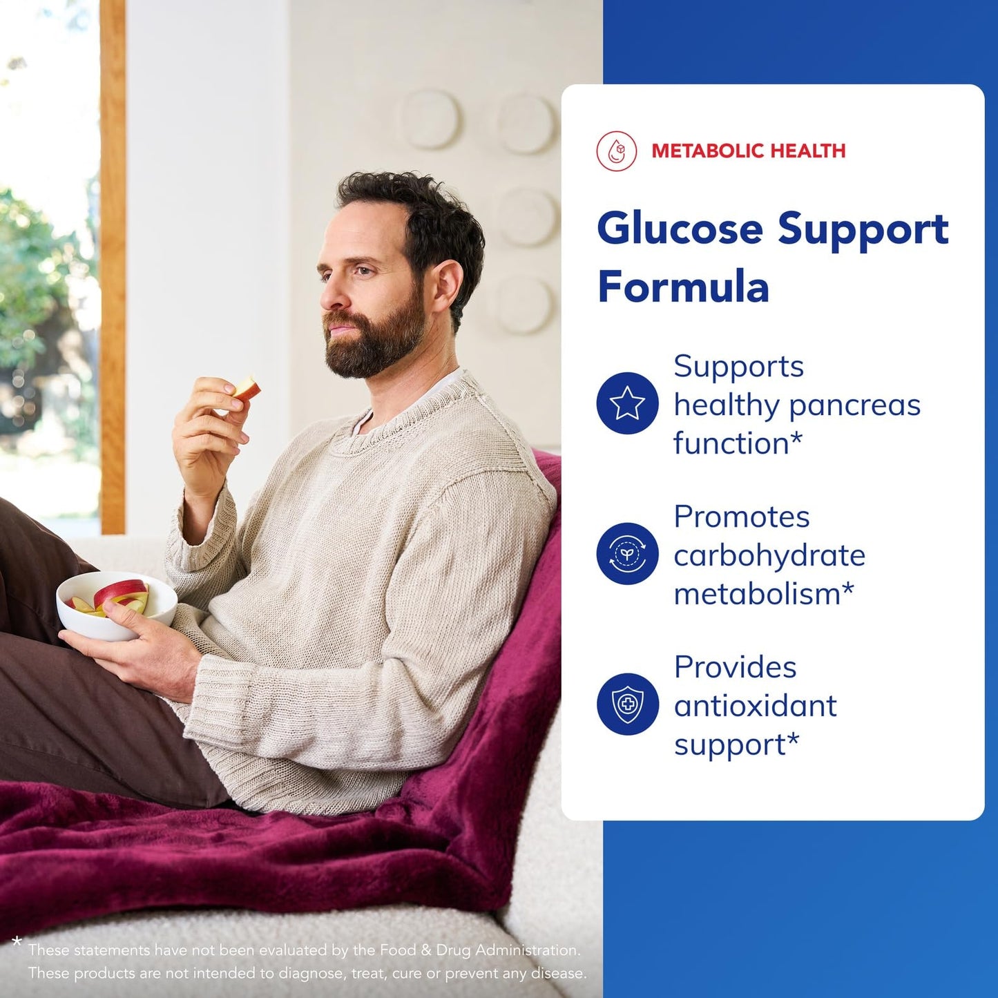 Pure Encapsulations Glucose Support Formula | Hypoallergenic Supplement Supports Healthy Pancreas Function and Carbohydrate Metabolism | 60 Capsules