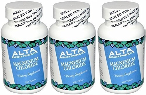 Alta Health Magnesium Chloride (300 Tablets) | Readily Absorbed