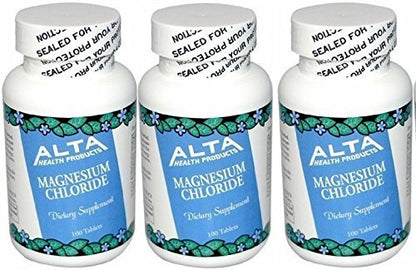 Alta Health Magnesium Chloride (300 Tablets) | Readily Absorbed