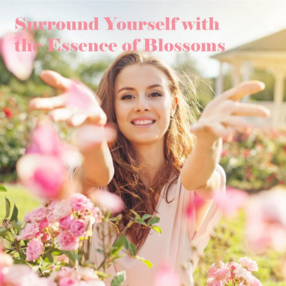 AmaKane Floral Fragrance Oils – 6x10ml Rose, Jasmine, Chamomile, Neroli, Magnolia & Cherry Blossom | Diffuser & DIY Scents