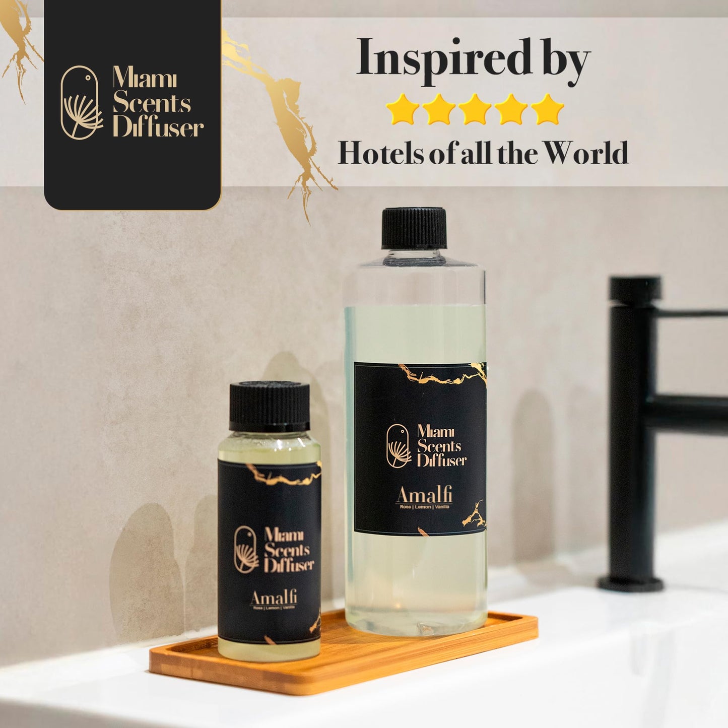 Amalfi Scent Inspired by One & Only Royal Dubai Hotel | 4 oz Essential Oils for Diffusers