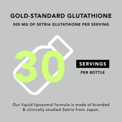 AMANDEAN Liposomal Glutathione 500mg (Setria) – Immune Support & Brain Health
