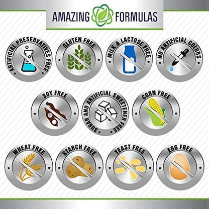 Amazing Formulas Black Currant Oil 1500 mg - Softgels, GLA, Non-GMO