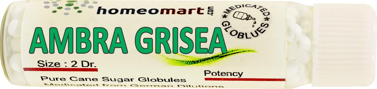 Ambra Grisea Homeopathy Pellets (Pills) 30C Potency - Pack of 2 | HomeoMart