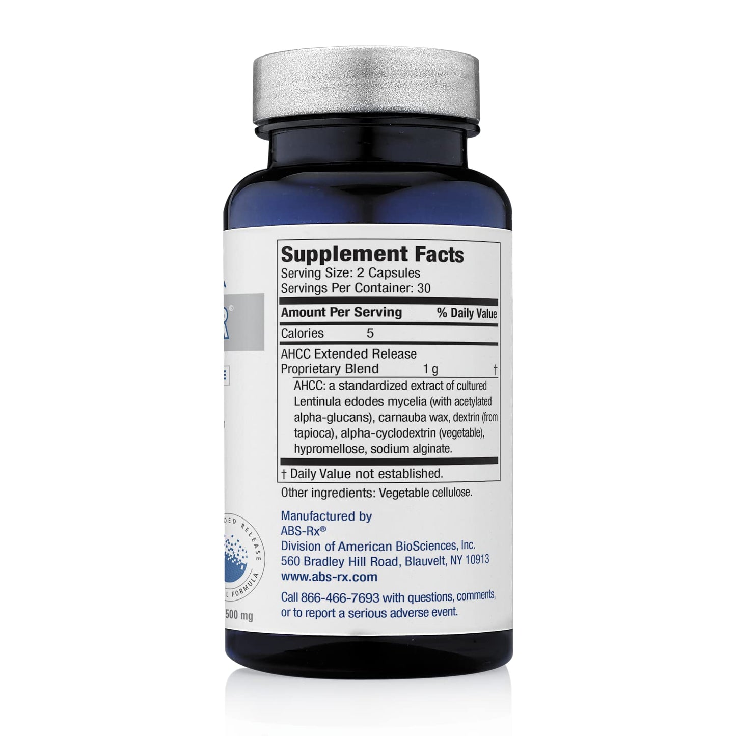 American BioSciences ImmPower ER AHCC – Extended Release Immune Support (60 Caps, 500 mg)
