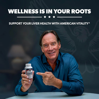 American Vitality Liver Nurture – Liver Support Supplement with Milk Thistle, Artichoke & Dandelion | 60 Capsules