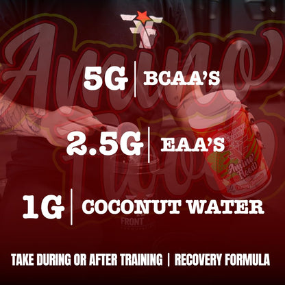 Amino Flood – Frontline Formulations BCAA + EAA Recovery & Hydration (Peach Mango)