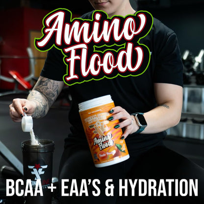 Amino Flood by Frontline Formulations – BCAA + EAA Recovery & Hydration