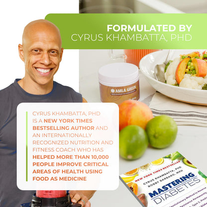 Amla Green 20x Concentrated Amla Powder with Pumpkin Spice – 90 Servings
