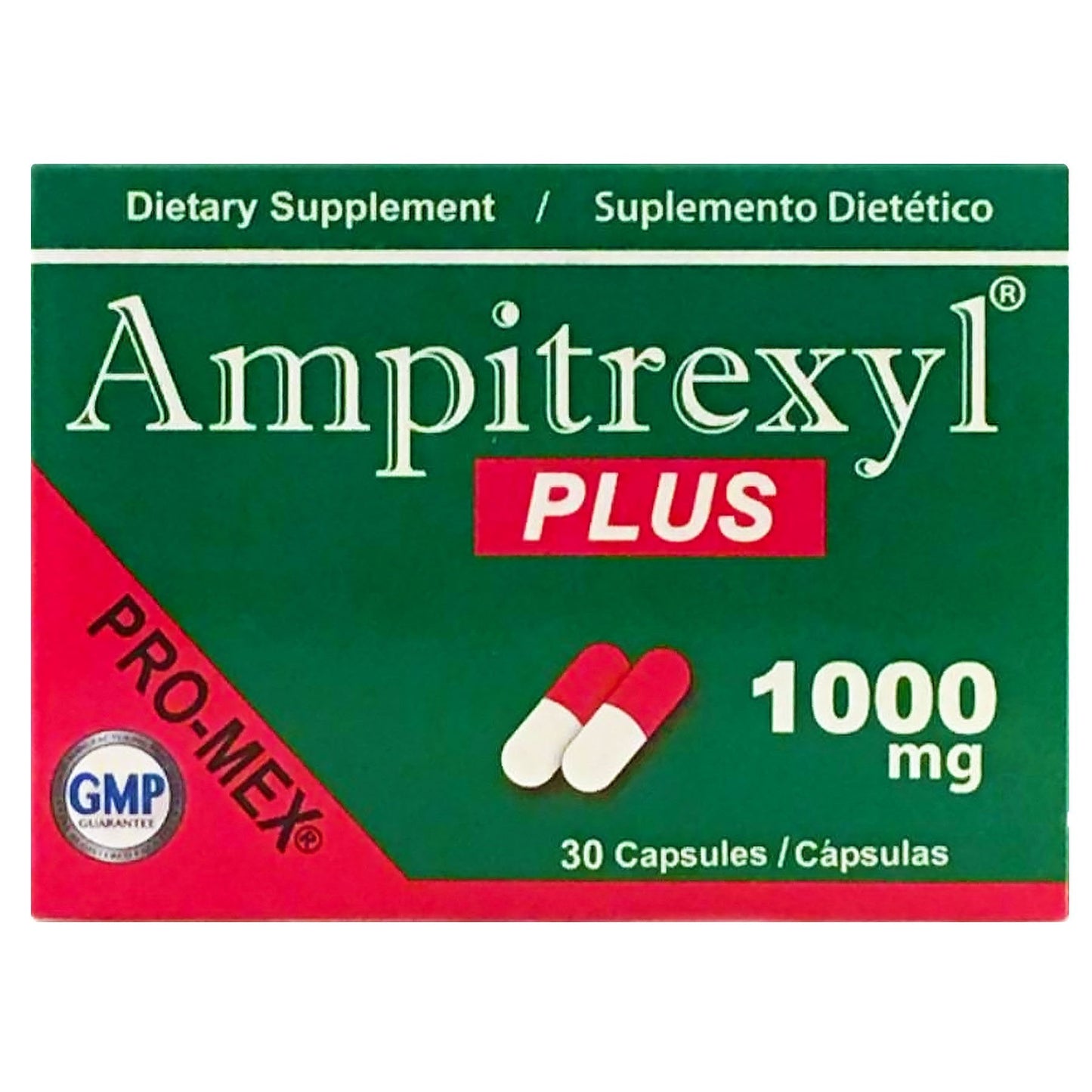 Ampitrexyl Plus 1000mg – Herbal Immune Support Supplement Promex Ampitrexyl Plus; 30 Capsules