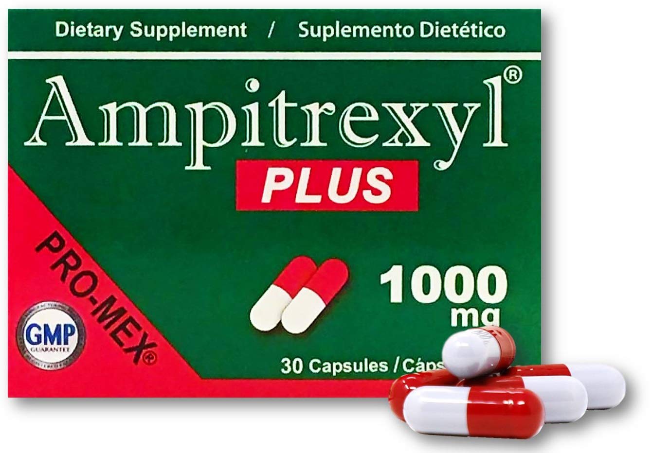 Ampitrexyl Plus 1000mg – Herbal Immune Support Supplement Promex Ampitrexyl Plus; 30 Capsules