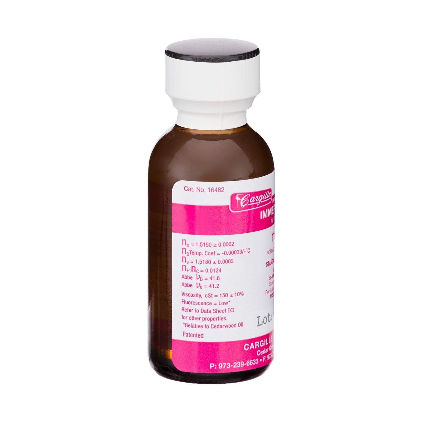 AmScope - Microscope Immersion Oil - Type A, Low-Viscosity - 1 Oz (30mL)