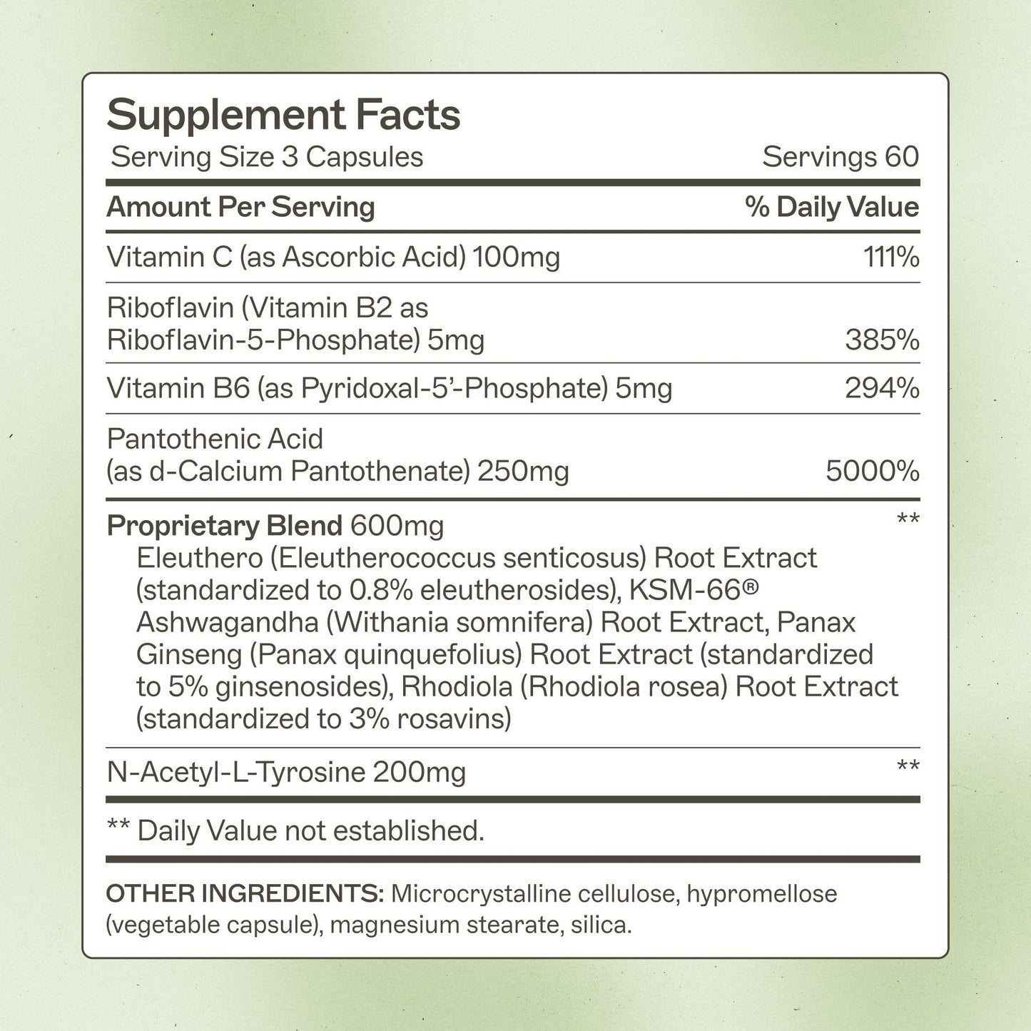 Amy Myers MD Adrenal Support | Adaptogenic Herb Supplement with Ashwagandha & Rhodiola - 180 Capsules