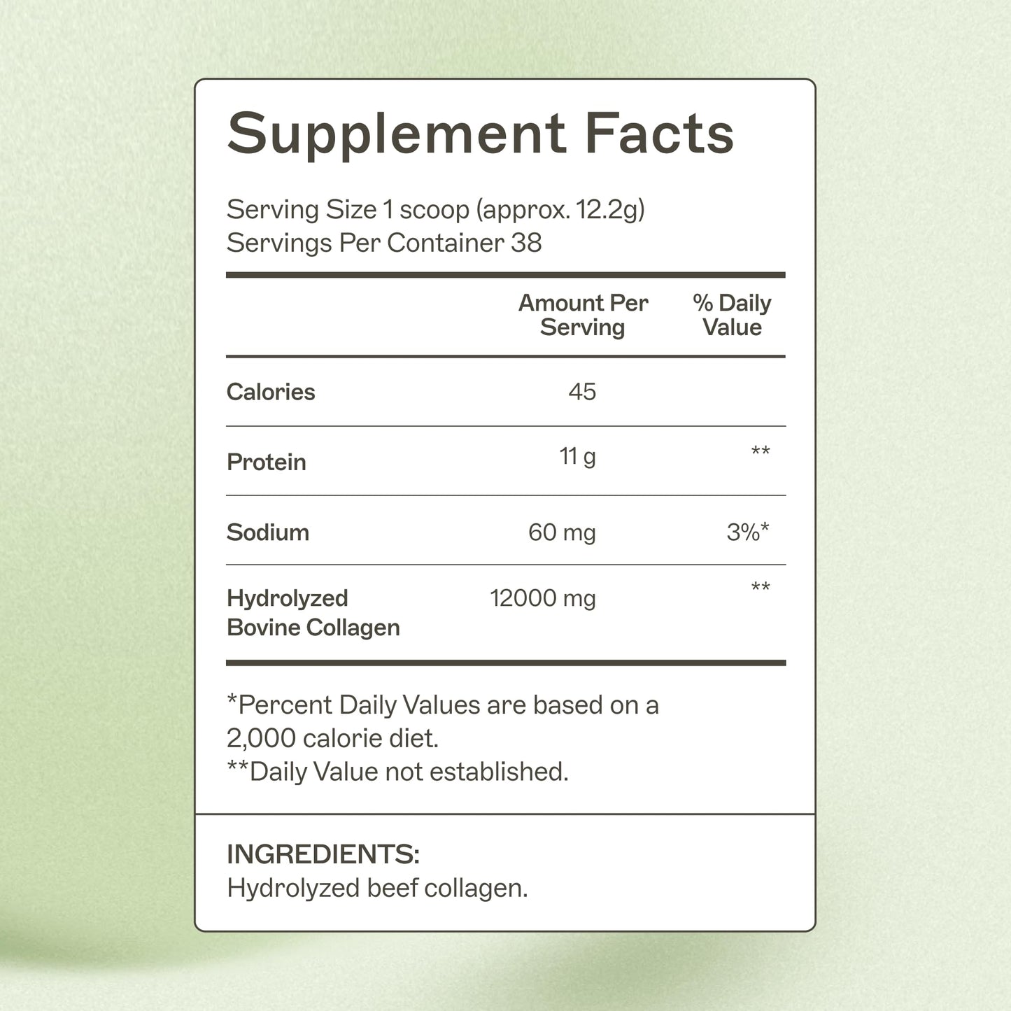 Amy Myers MD Collagen Protein Powder | Type I & III, Grass-Fed, Gluten-Free & Dairy-Free | 16.08 oz
