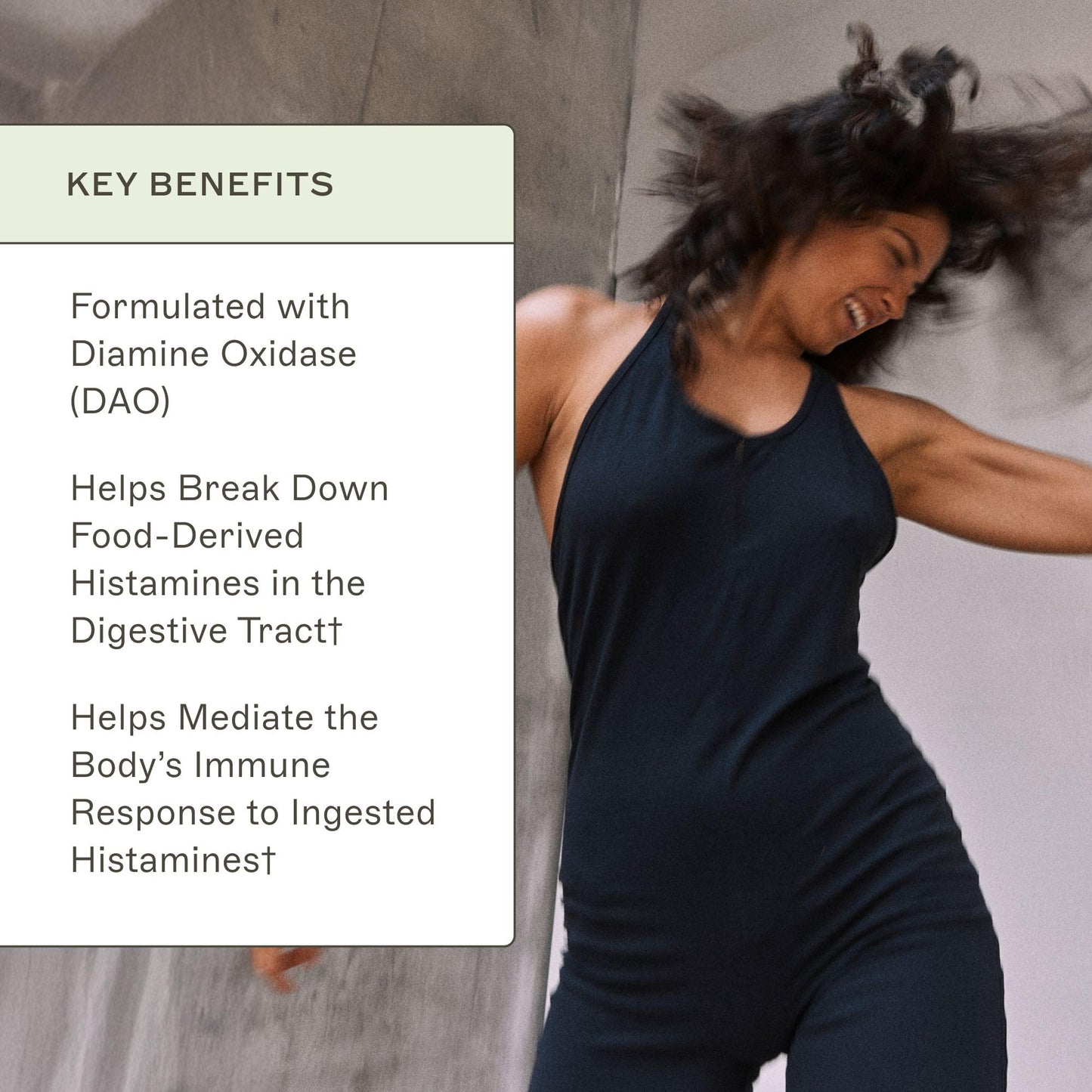 Amy Myers MD Histazyme DAO Enzyme Supplement – Digestive Support for Histamine Sensitivity, 60 Capsules