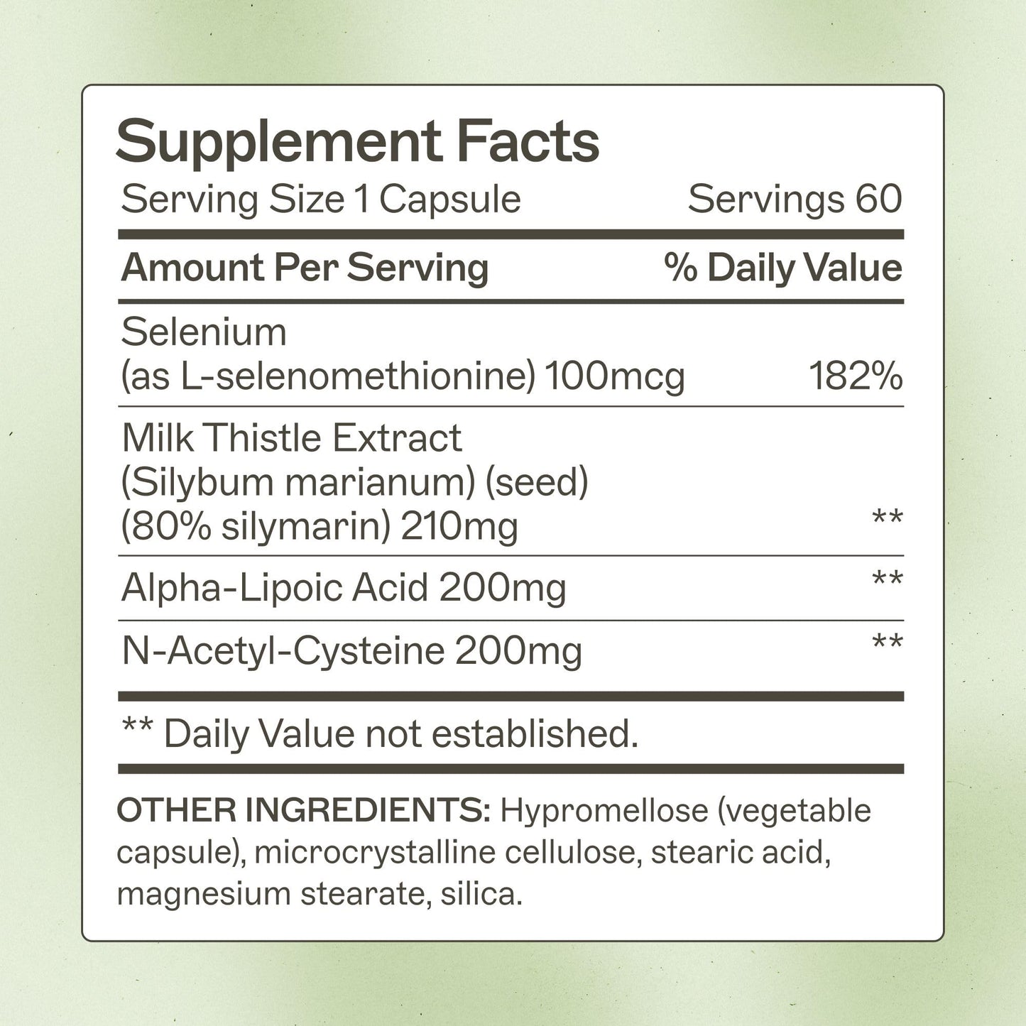 Amy Myers MD Liver Support with Selenium, Milk Thistle & Turmeric - 60 Capsules