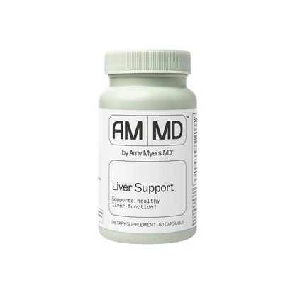 Amy Myers MD Liver Support with Selenium, Milk Thistle & Turmeric - 60 Capsules