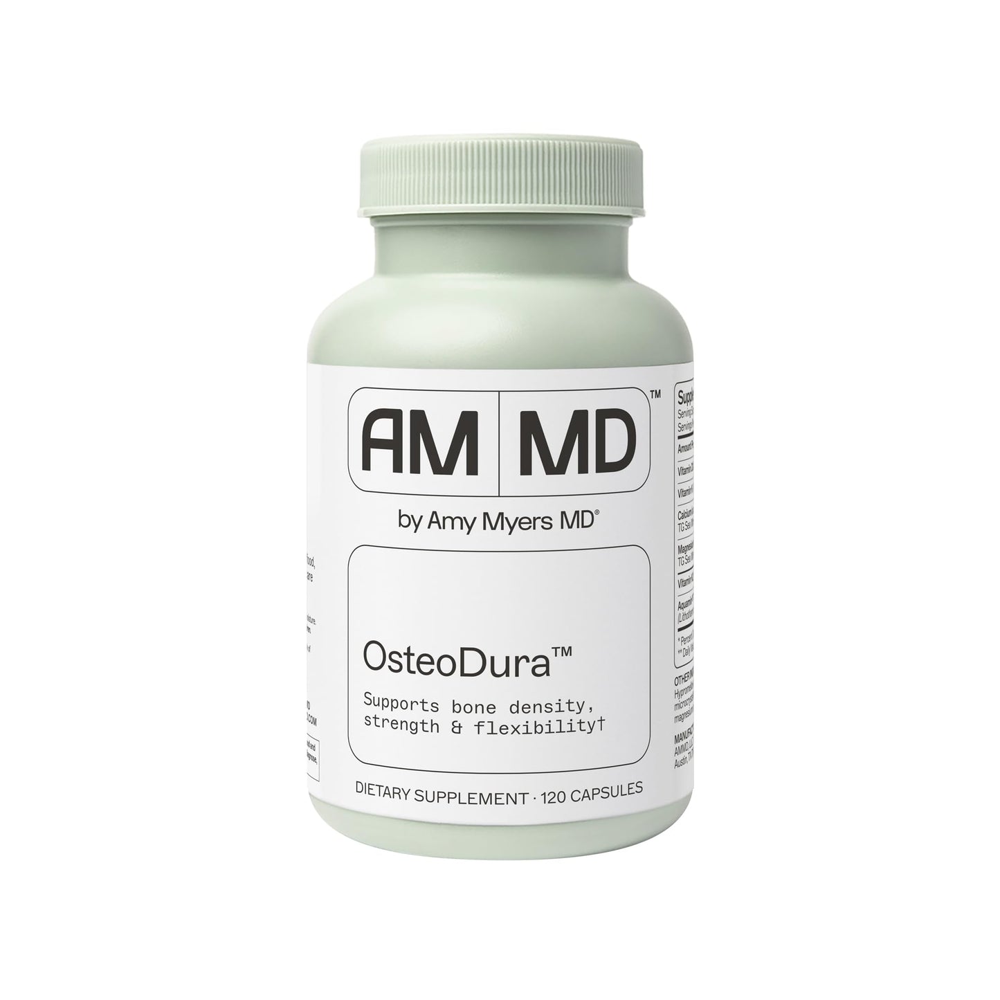 Amy Myers MD OsteoDura – Bone Growth & Flexibility Support Supplement (120 Caps)