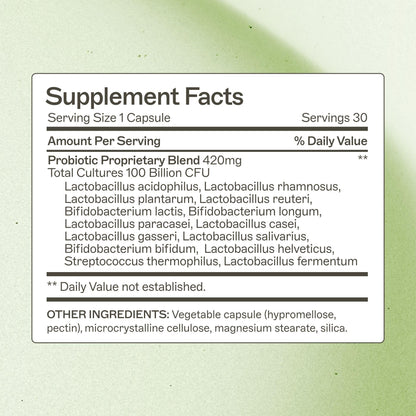 Amy Myers MD Probiotic Capsules 100 Billion – Maximum Strength Digestive & Immune Support