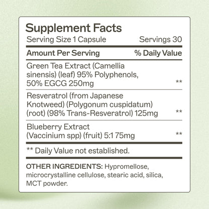Amy Myers MD Resveratrol Supplement | Cellular Health & Healthy Aging | Gluten-Free