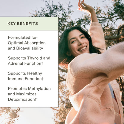Amy Myers MD The Myers Way Multivitamin – Gluten-Free, Iron-Free Daily Support for Immune & Thyroid Health