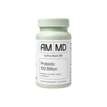 Amy Myers MD Probiotic Capsules 100 Billion – Maximum Strength Digestive & Immune Support