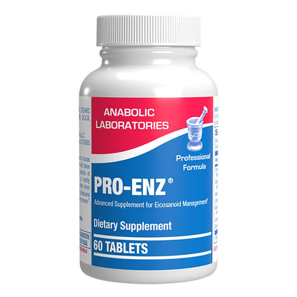 Pro ENZ Joint Support Supplement by Anabolic Laboratories – Turmeric, Boswellia + Enzymes (60 Tablets)