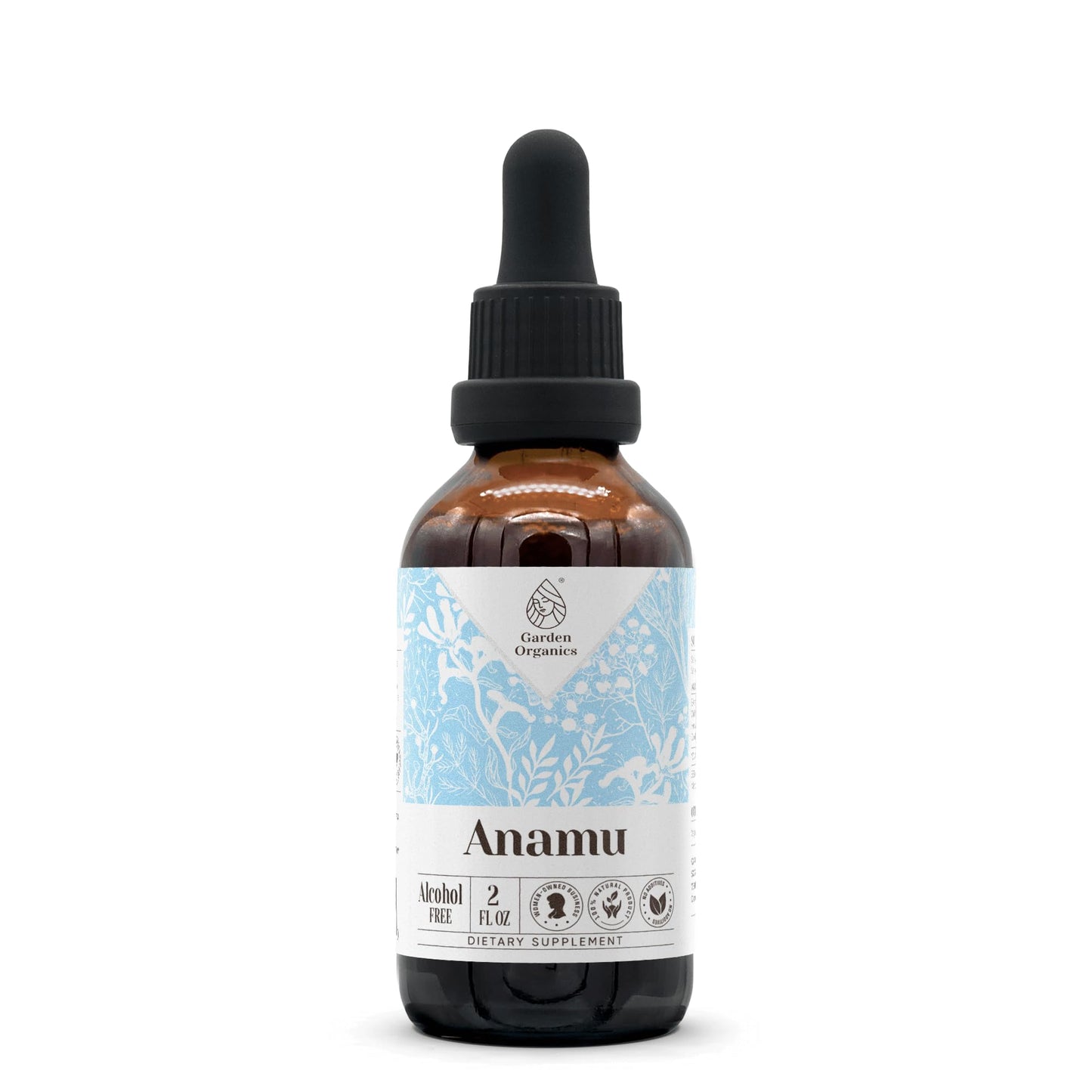 Anamu Alcohol-Free Tincture Extract - Immune Booster, 2 fl oz | Wildcrafted Jamaican Guinea Hen Weed