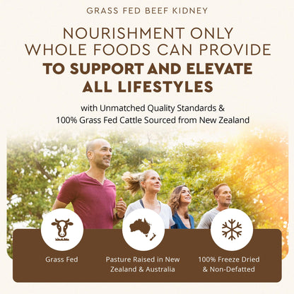 Ancestral Supplements Grass Fed Beef Kidney – 3000mg DAO Enzyme, Kidney & Histamine Support, Selenium & B12, 180 Capsules