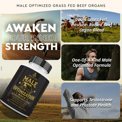 Ancestral Mofo for Men – Grass-Fed Beef Organs | Energy & Vitality