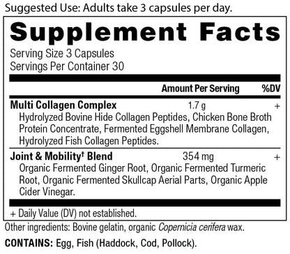 Ancient Nutrition Multi Collagen Pills - Joint Support & Mobility (90 Ct)