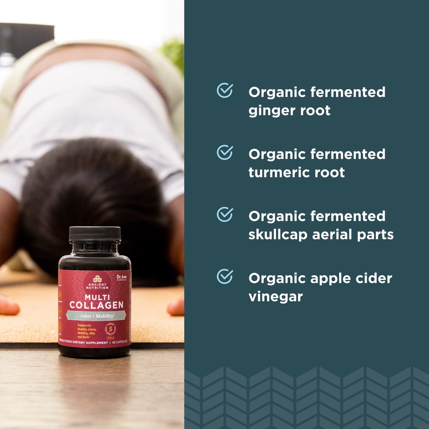 Ancient Nutrition Multi Collagen Pills - Joint Support & Mobility (90 Ct)