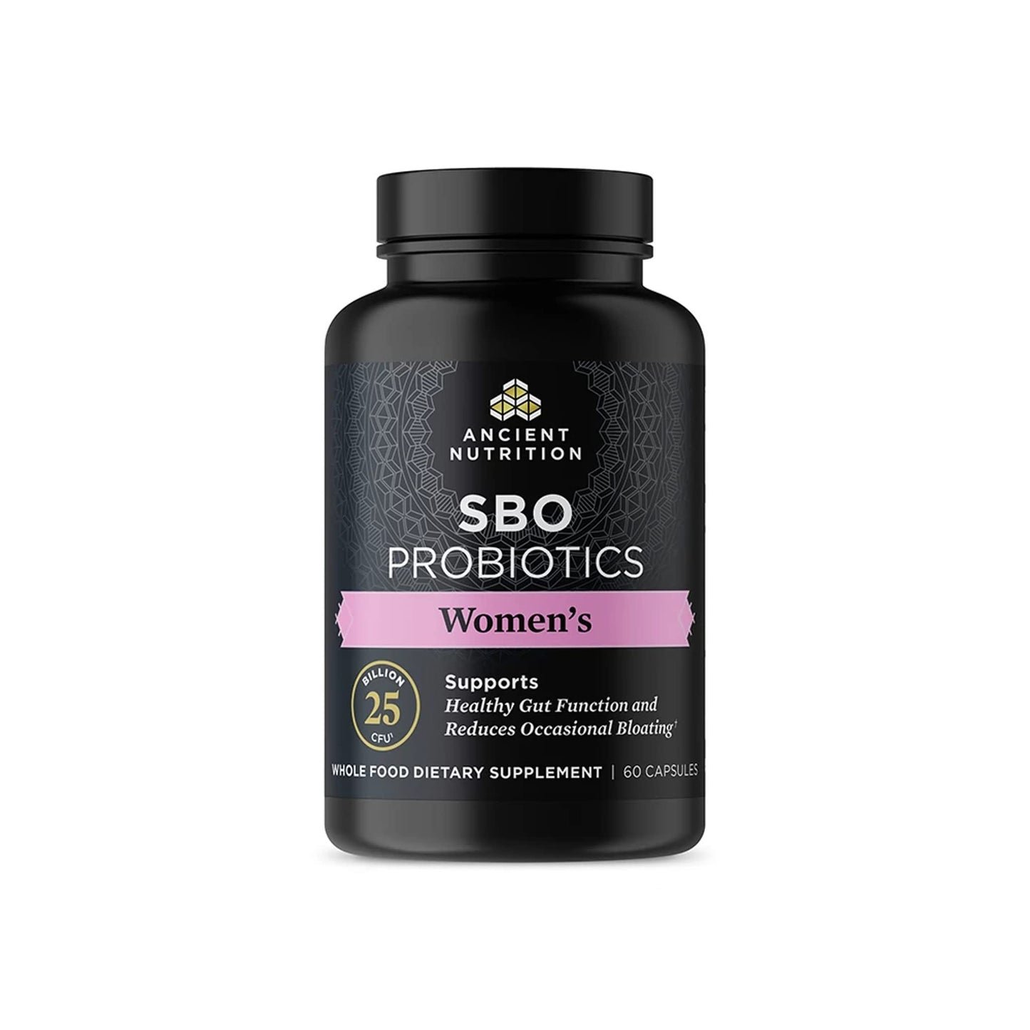 Ancient Nutrition SBO Probiotics for Women – 60 Count, 25 Billion CFU