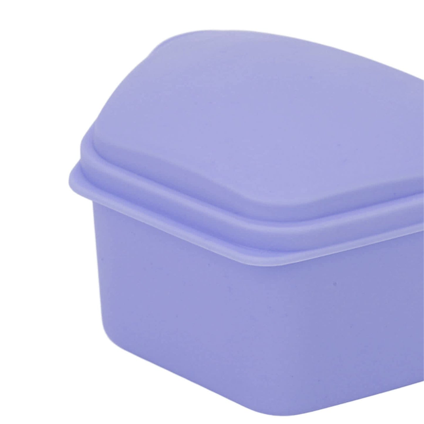 ANGGREK Retainer Case | Trapezoid Travel Denture Storage Box for Home & Office