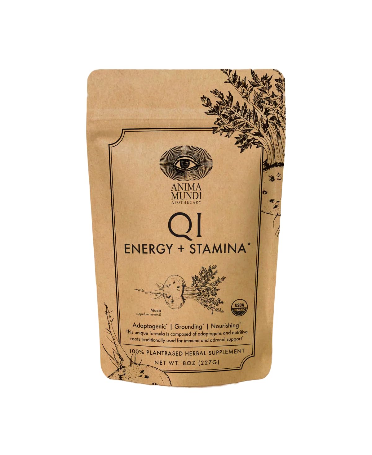 Anima Mundi Qi Energy & Protein Powder – Adaptogenic Mood Support