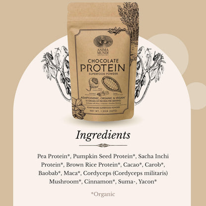 Anima Mundi Qi Energy & Protein Powder – Adaptogenic Mood Support