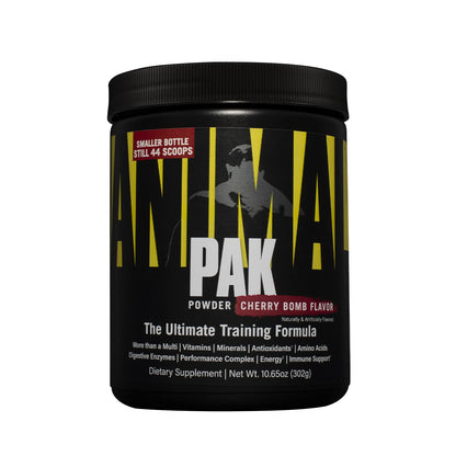 Animal Pak – All-in-One Vitamin & Supplement Powder | 44 Scoops | Cherry Bomb