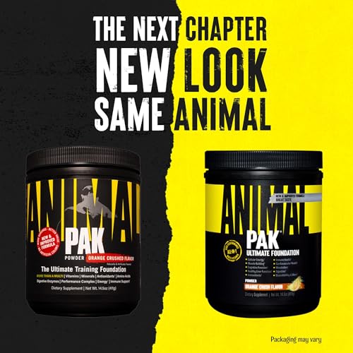 Animal Pak All-in-One Vitamin Powder — Daily Multivitamin for Men & Women (60 Scoops)